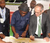 Nigeria-Engr. Simbi Kesiye Wabote and Mr Terraz signing
