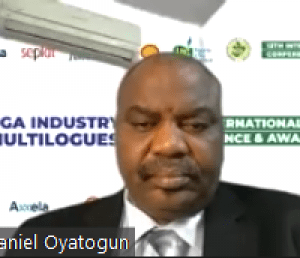 OPTS Gas Commercial Chairman, Nathaniel Oyatogun Represented the Chairman OPTS, Mike Sangster